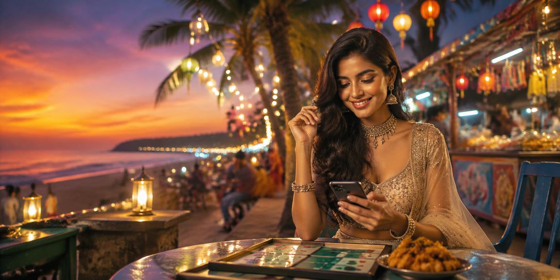 Luxurious VIP lounge with ocean view in Goa